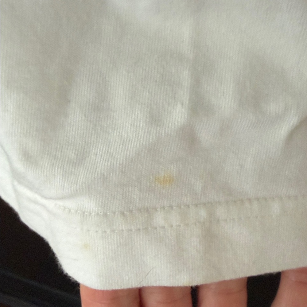 90’s Disney White embroidered Mickey Mouse Short Sleeve Tee - Picture 6 of 6